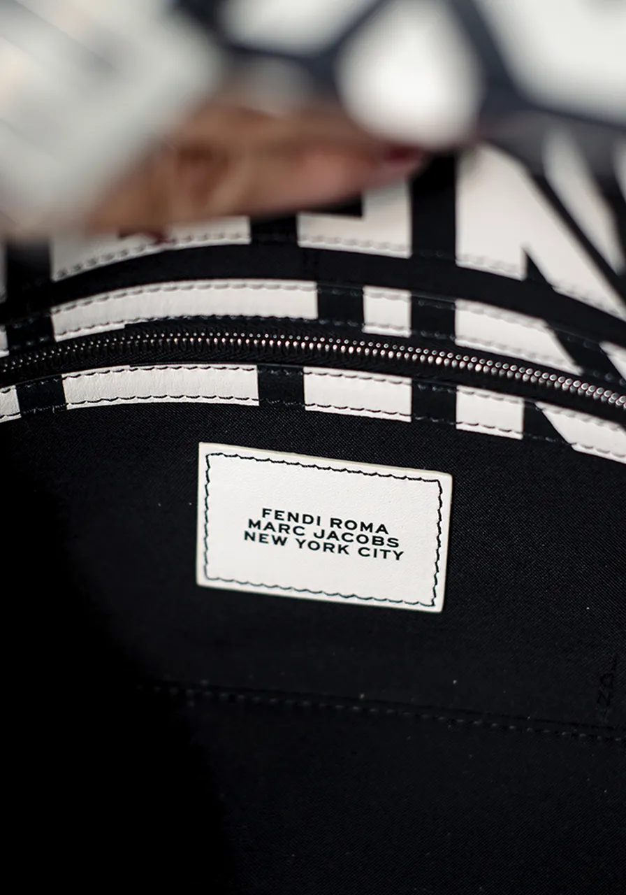 Fendi Baguette Logo Printed Marc Jacobs 