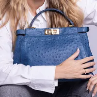 Fendi Peekaboo Avestruz  - imagem 2