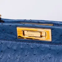 Fendi Peekaboo Avestruz  - imagem 4