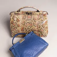 Fendi Peekaboo Avestruz  - imagem 8