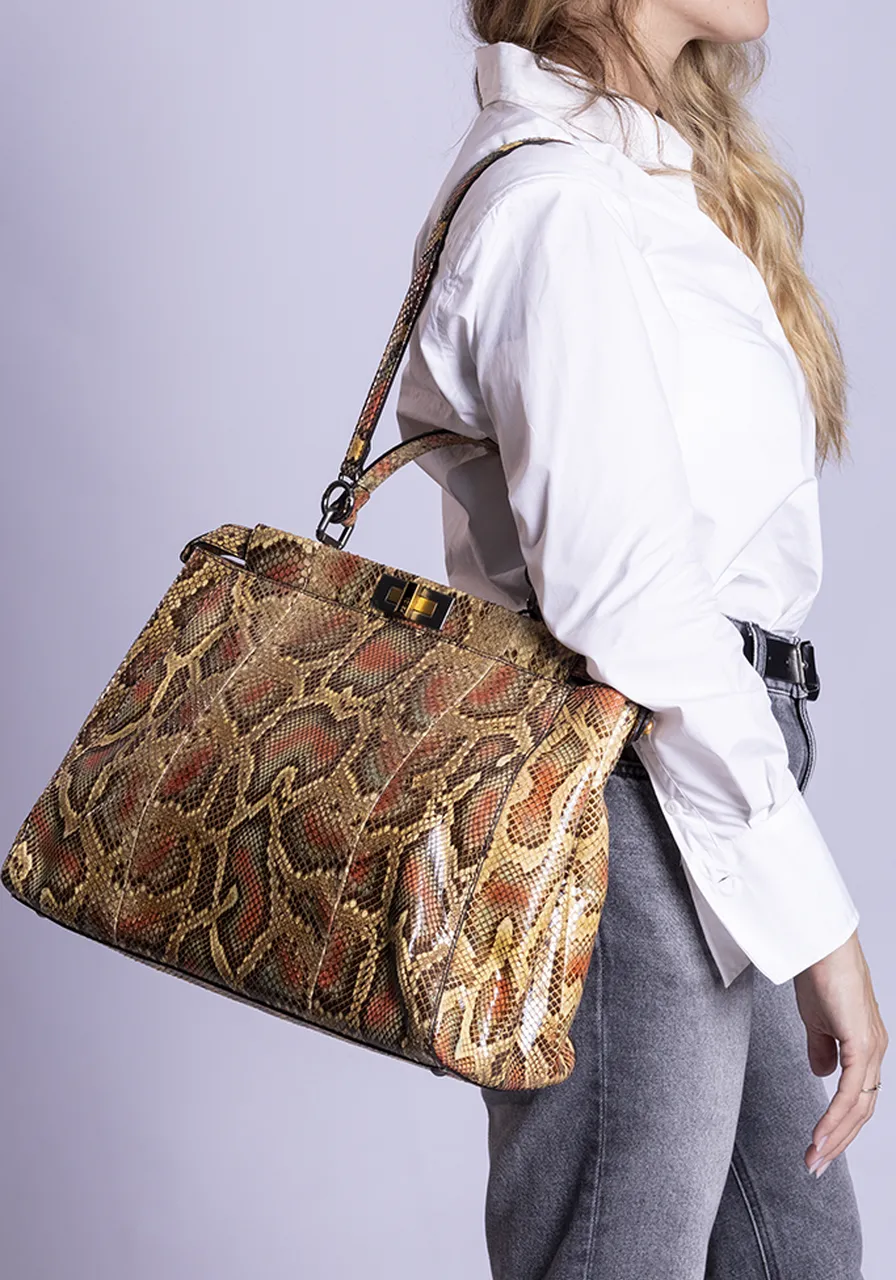 Fendi Python Peekaboo