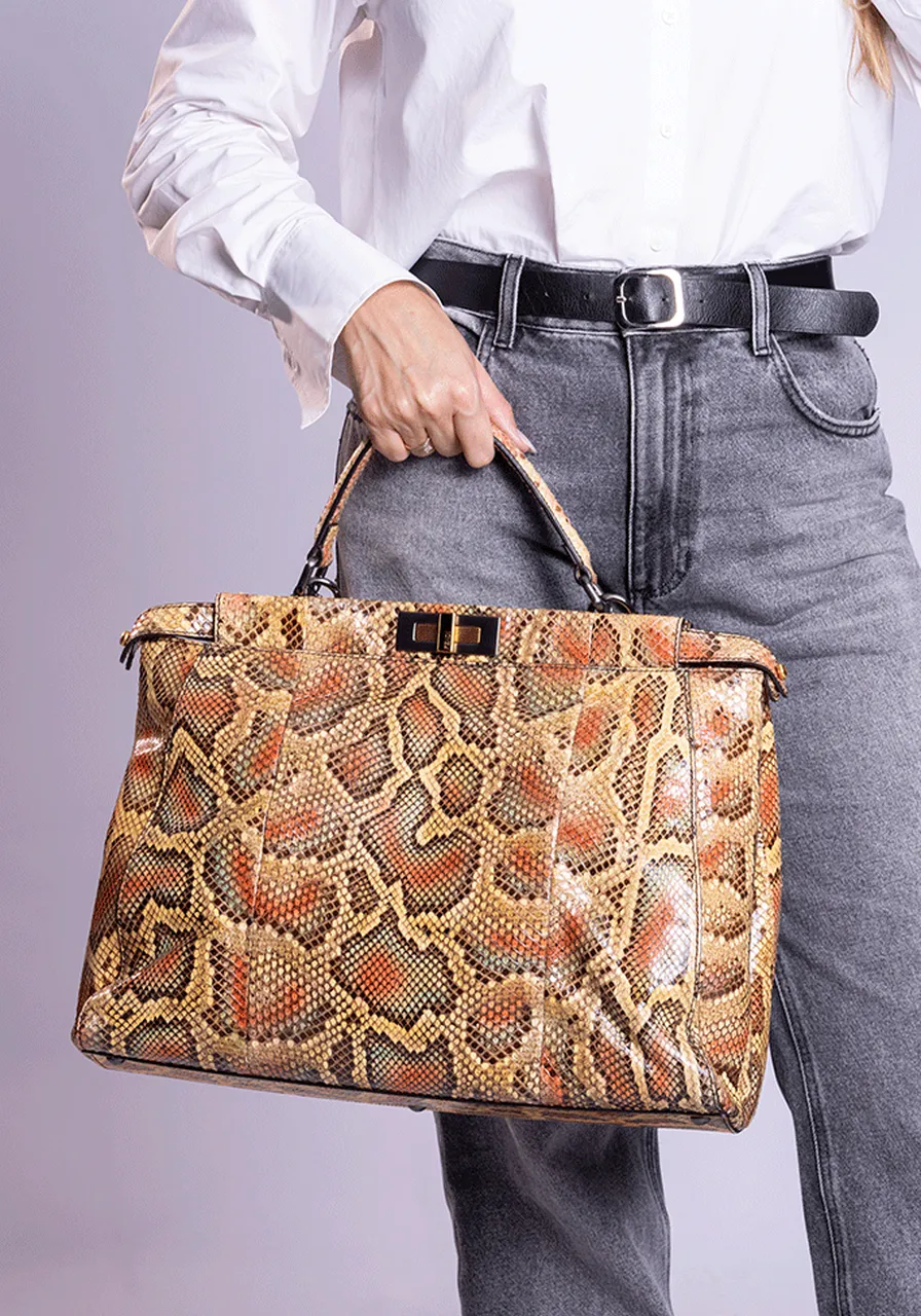 Fendi Python Peekaboo