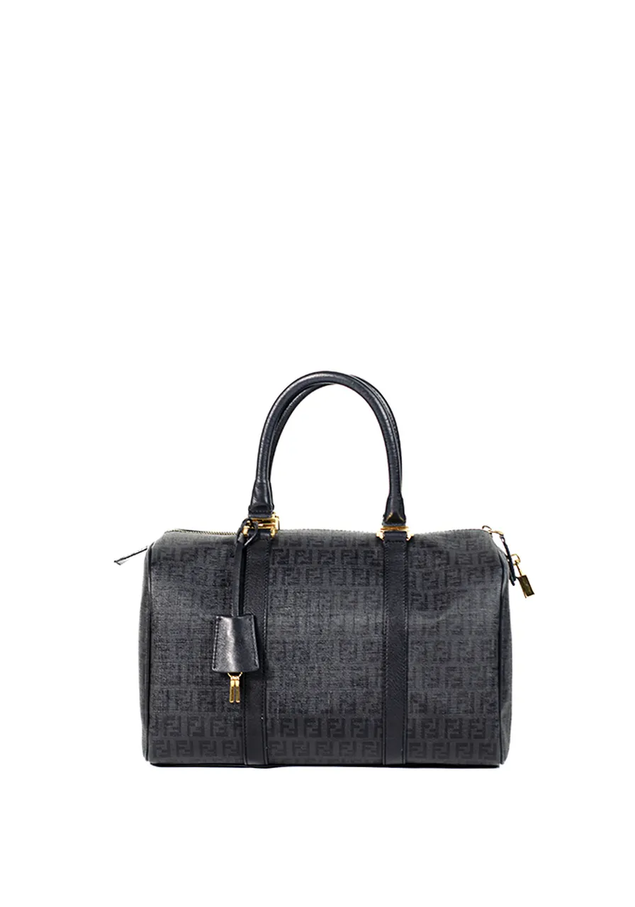 Fendi Zucchino Forever Baulleto Bag