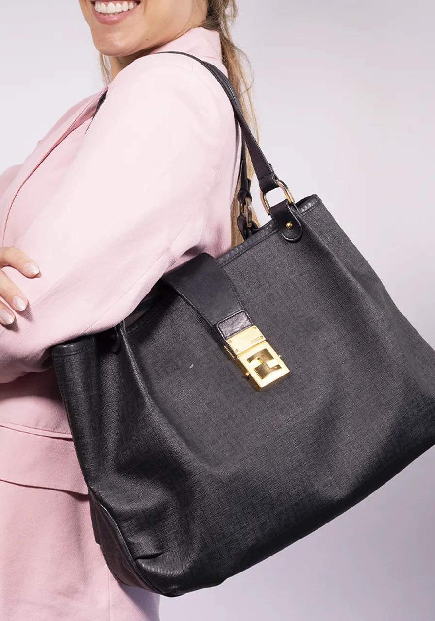 Fendi Zucchino Spalmati  Vitello