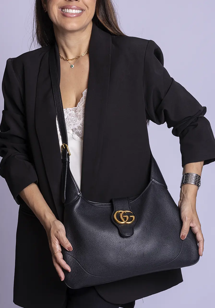 Gucci Aphrodite Medium Preta 