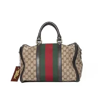 Gucci Vintage Web Boston - imagem 1
