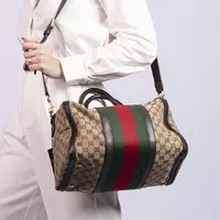 Gucci Vintage Web Boston - imagem 3