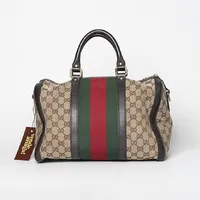 Gucci Vintage Web Boston - imagem 5