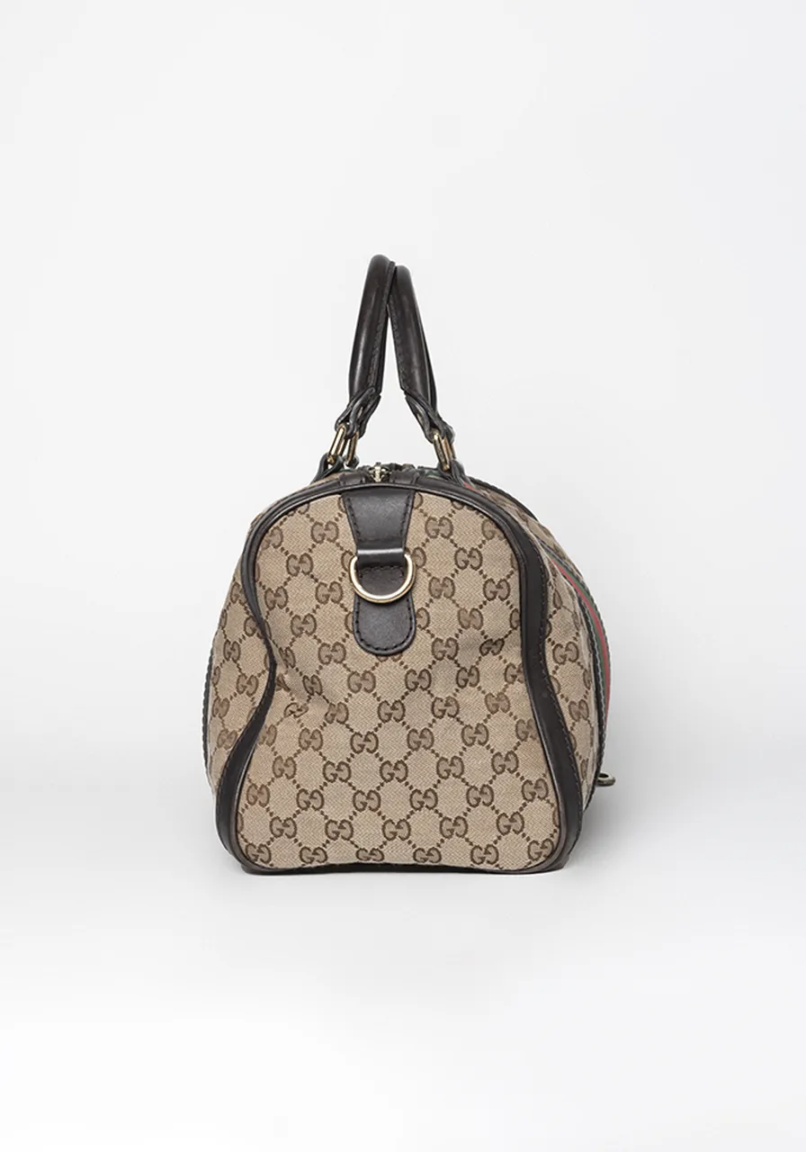 Gucci Vintage Web Boston