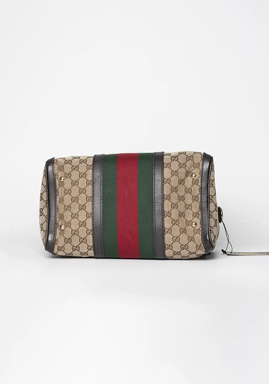 Gucci Vintage Web Boston