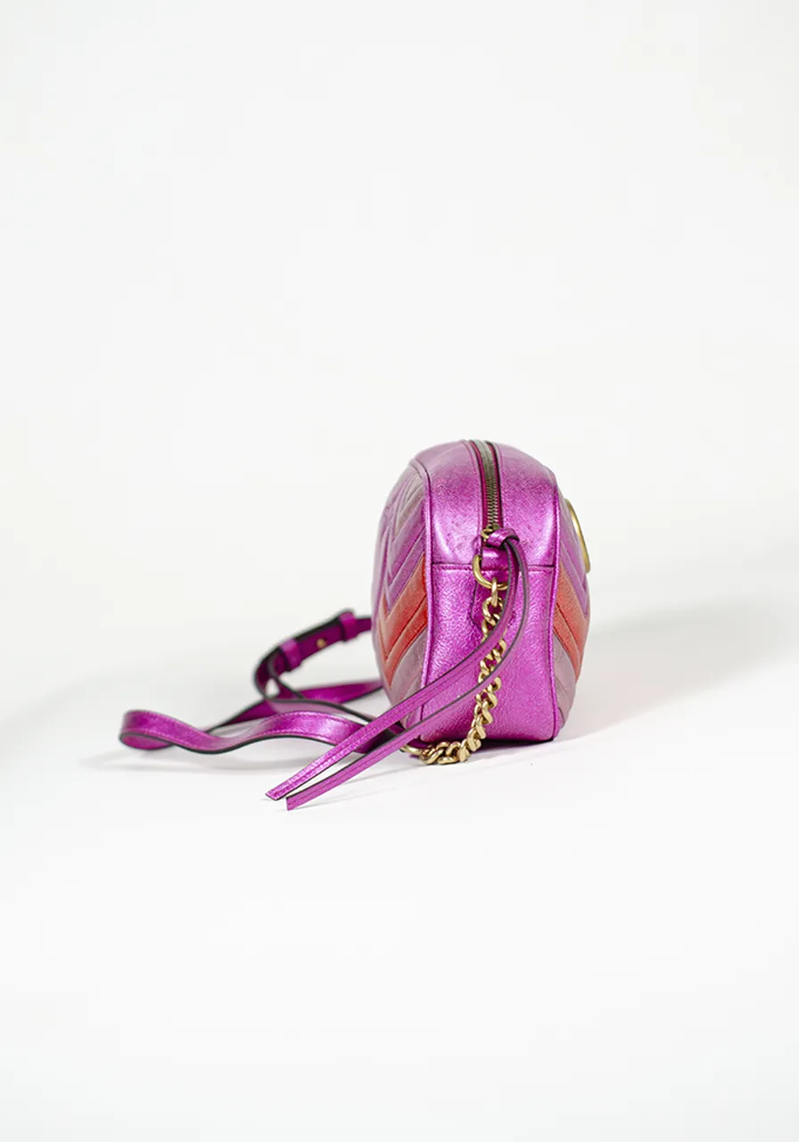 Gucci Marmont Metalessê Small GG 
