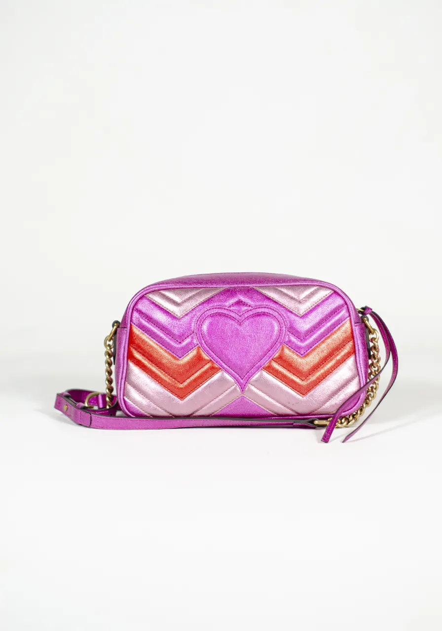 Gucci Marmont Metalessê Small GG 