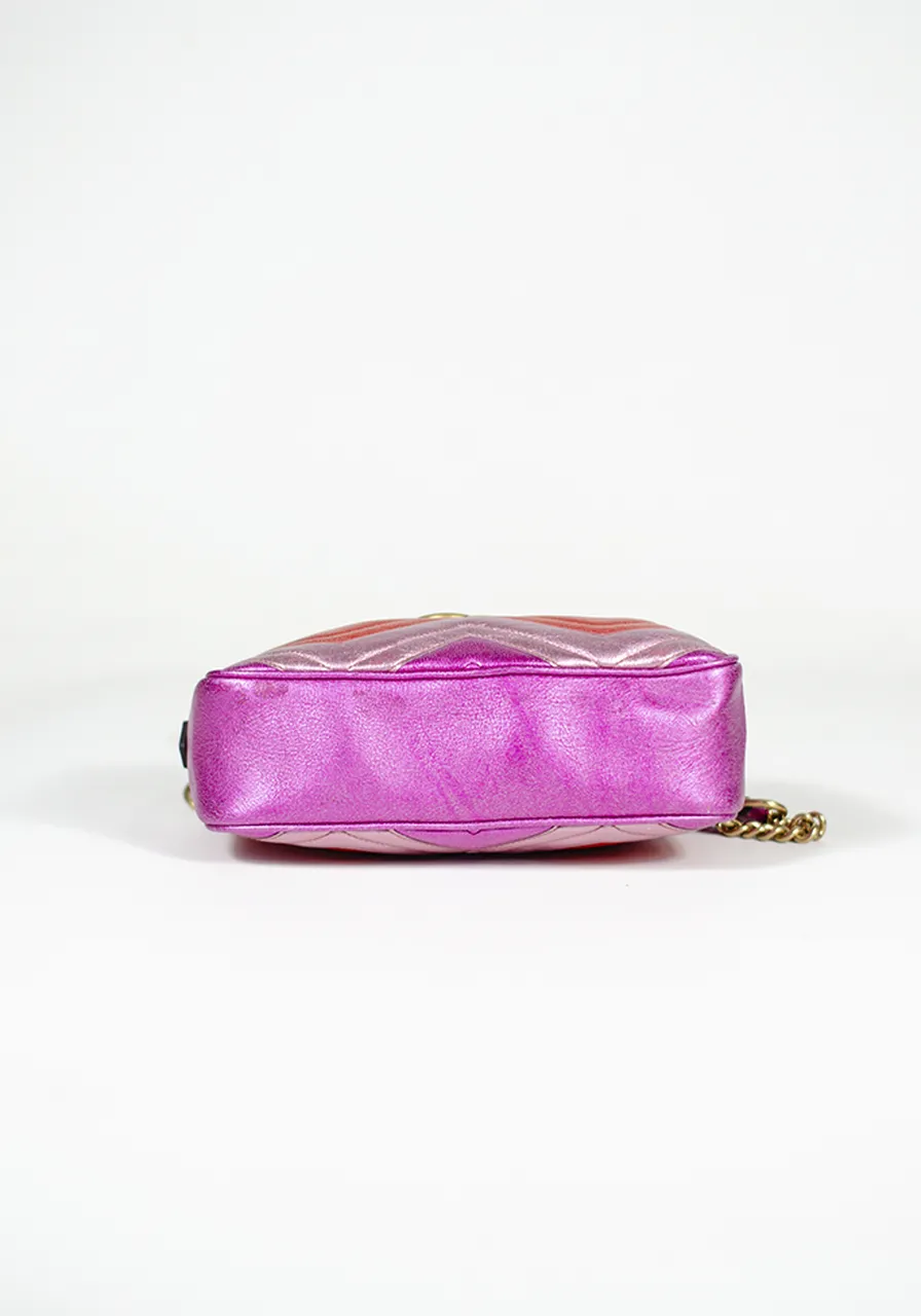 Gucci Marmont Metalessê Small GG 