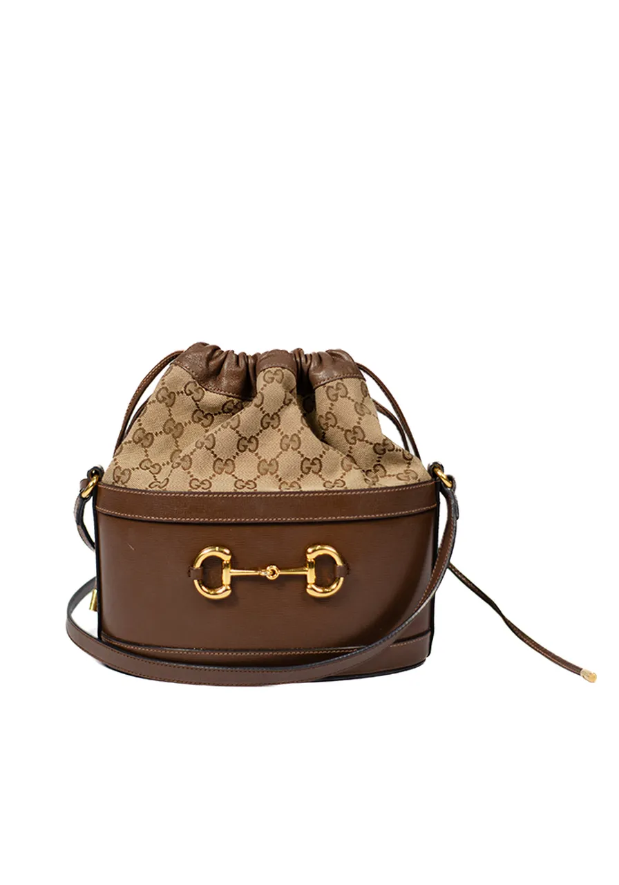 Gucci Canvas Horsebit 1995 Bucket 