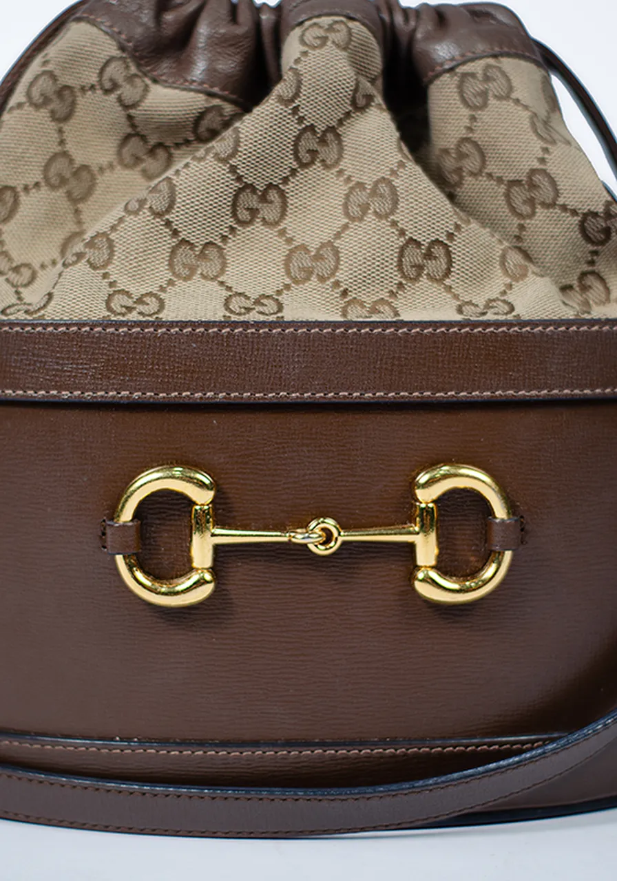 Gucci Canvas Horsebit 1995 Bucket 