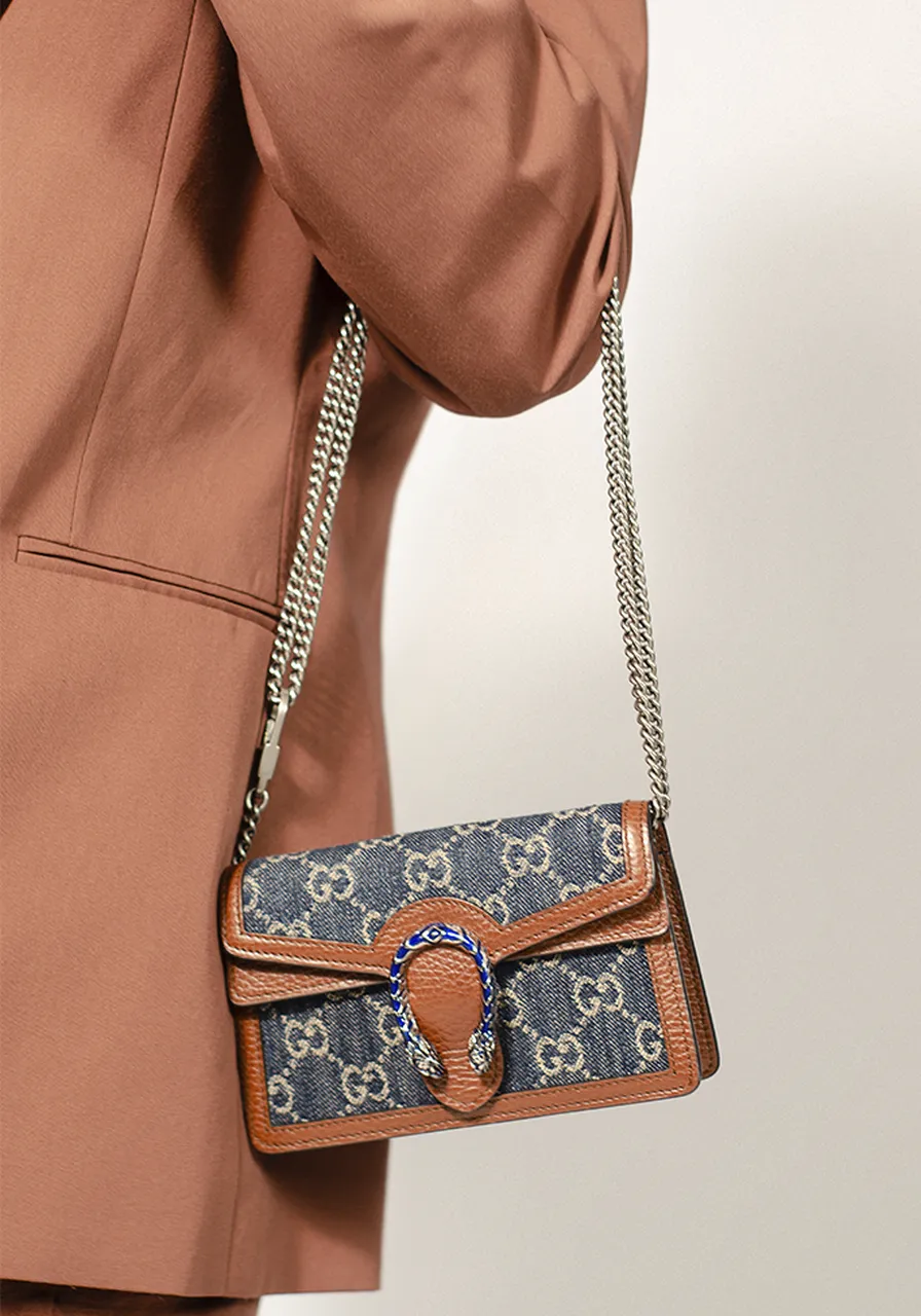 Gucci Dionysus Denim Super Mini