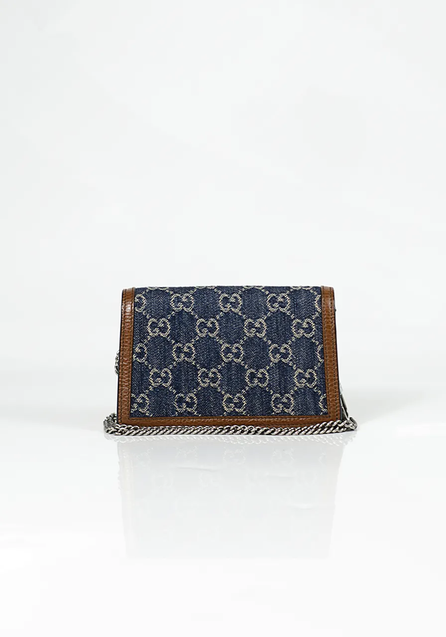 Gucci Dionysus Denim Super Mini