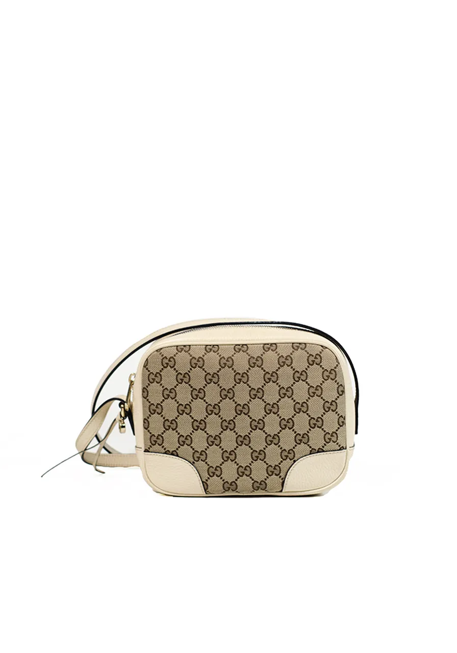 Gucci GG Canvas Bree Camera Bag 
