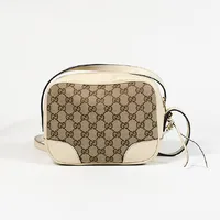 Gucci GG Canvas Bree Camera Bag  - imagem 5