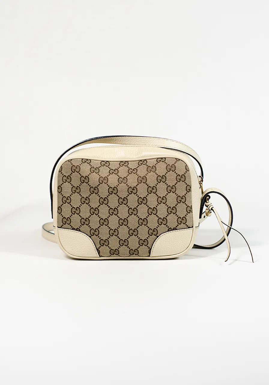 Gucci GG Canvas Bree Camera Bag 