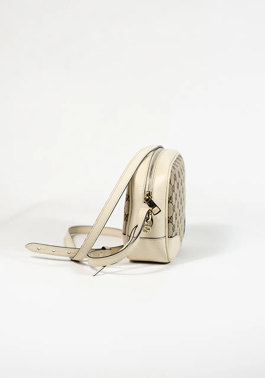 Gucci GG Canvas Bree Camera Bag 