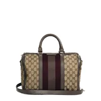 Gucci GG Canvas Web Satchel  - imagem 1