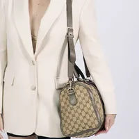 Gucci GG Canvas Web Satchel  - imagem 3