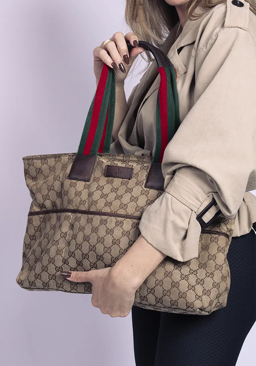 Gucci GG Diaper Web 