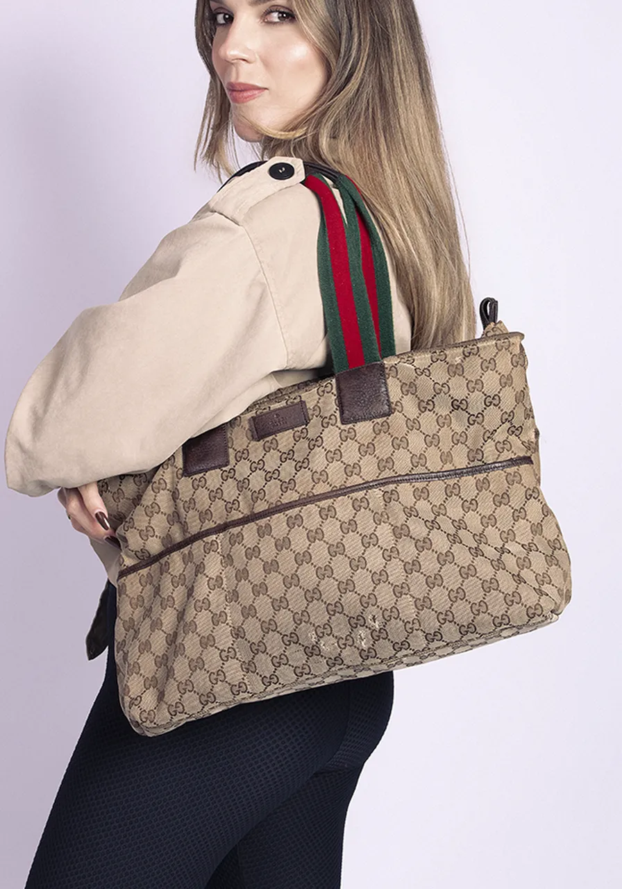 Gucci GG Diaper Web 