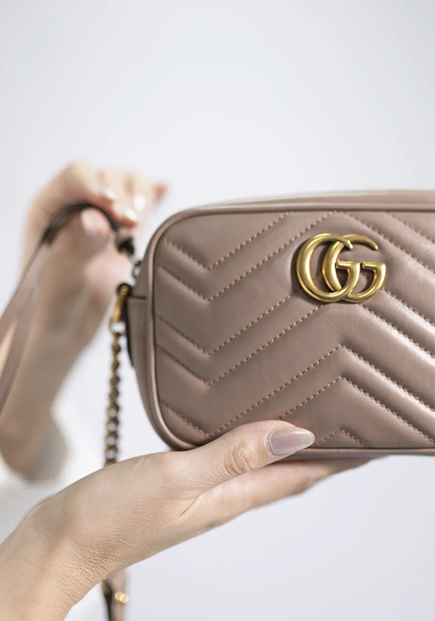 Gucci GG Marmont Câmera  Bag Mini