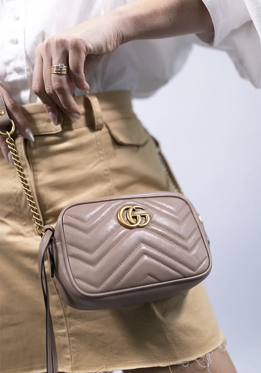 Gucci GG Marmont Câmera  Bag Mini