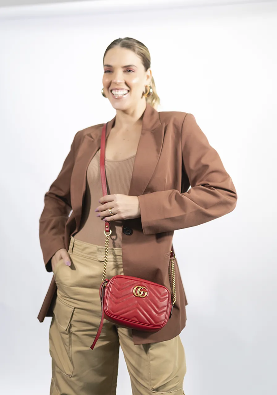 Gucci GG Marmont Câmera Bag Mini