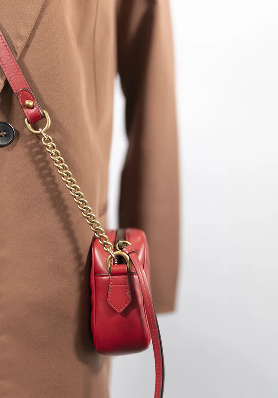 Gucci GG Marmont Câmera Bag Mini