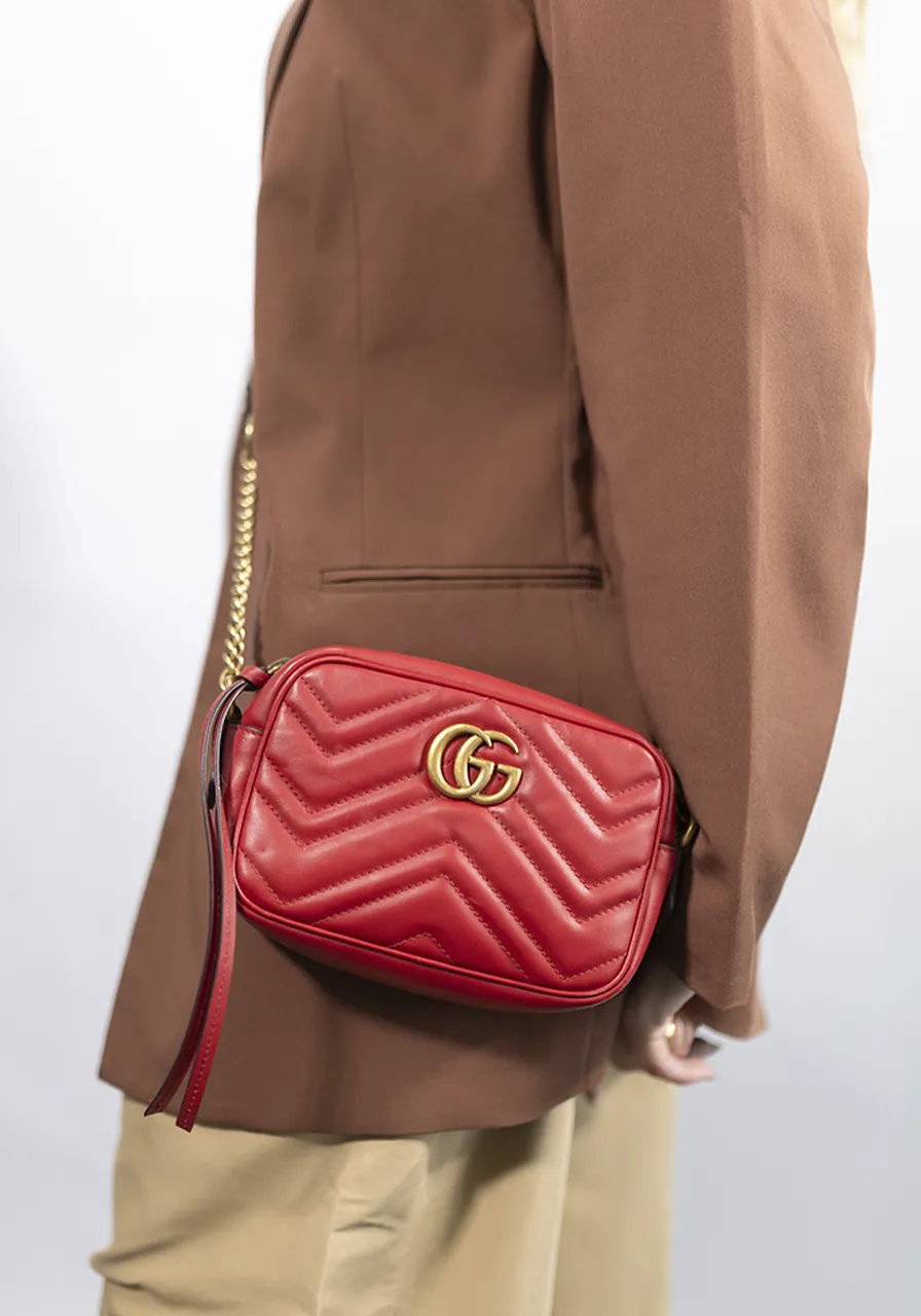 Gucci GG Marmont Câmera Bag Mini