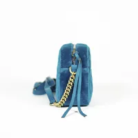 Gucci GG Marmont Camera Bag Velvet  - imagem 5