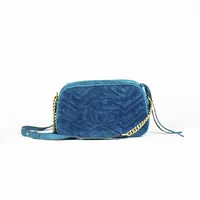 Gucci GG Marmont Camera Bag Velvet  - imagem 6