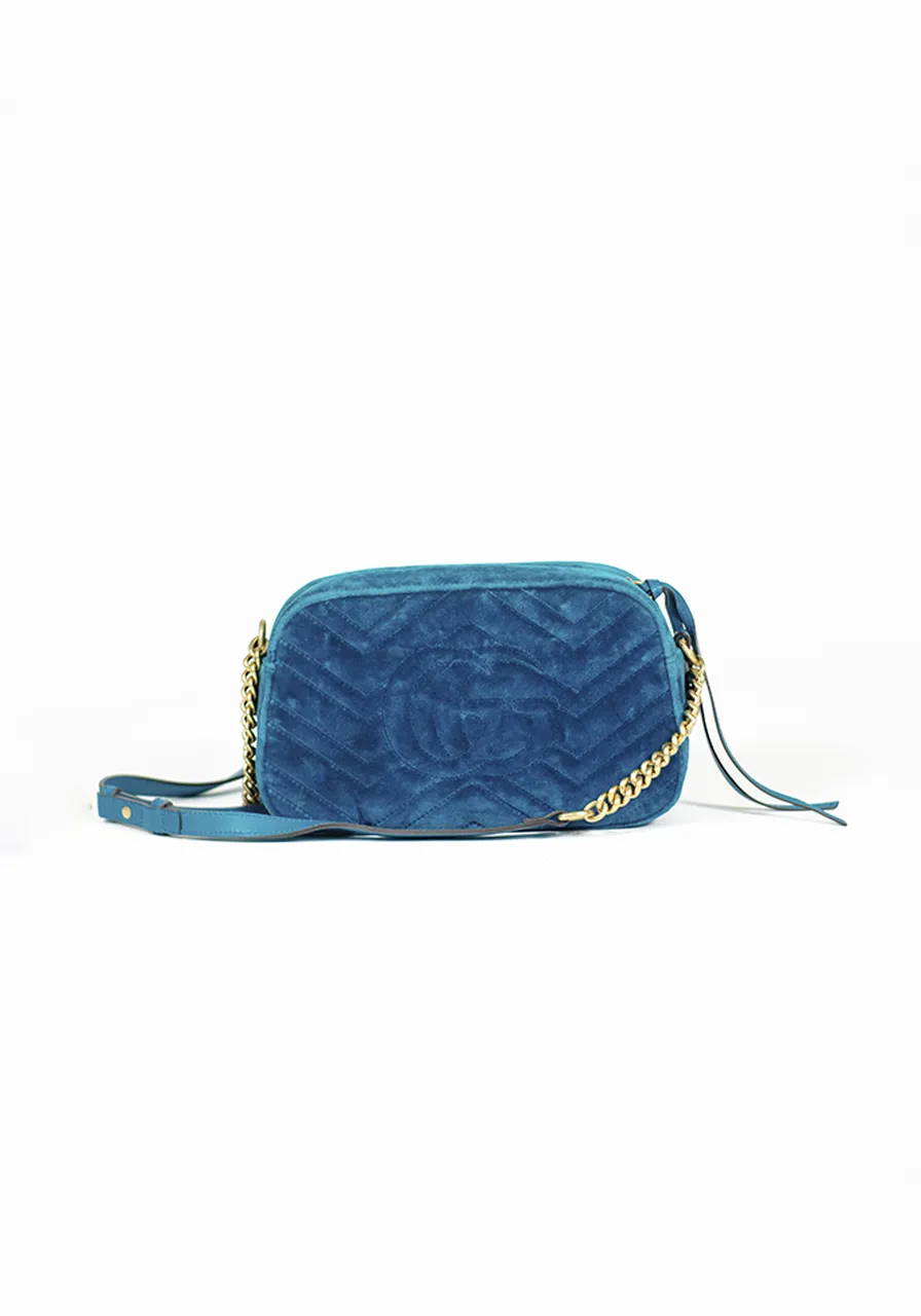 Gucci GG Marmont Camera Bag Velvet 