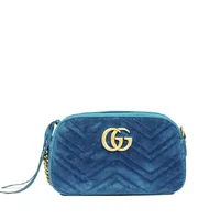 Gucci GG Marmont Camera Bag Velvet  - imagem 1