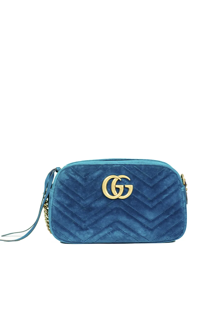 Gucci GG Marmont Camera Bag Velvet 