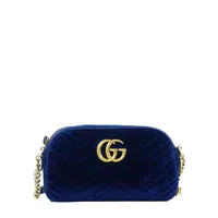 Gucci GG Marmont Camera Bag Velvet Small - imagem 1