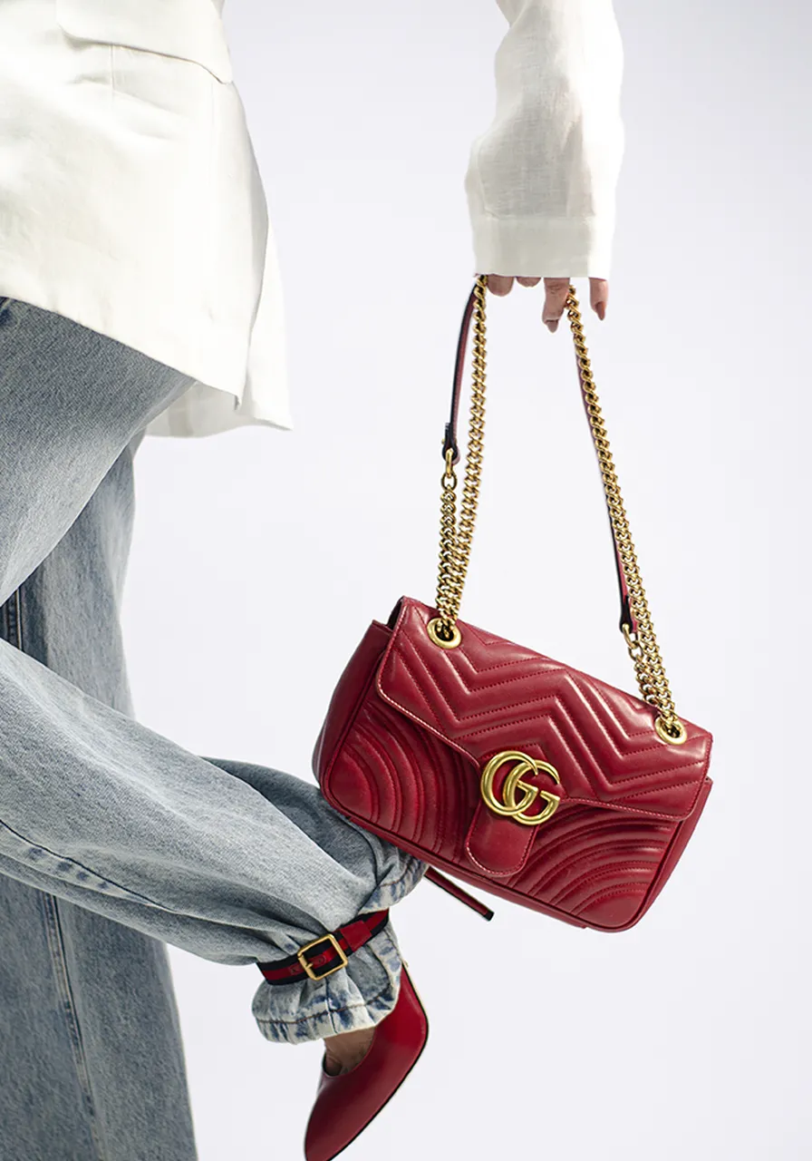 Gucci GG Marmont Matelassê Small