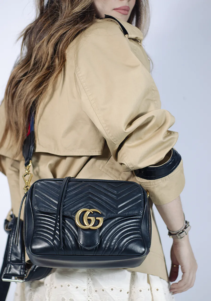 Gucci GG Marmont Small Top Handle 