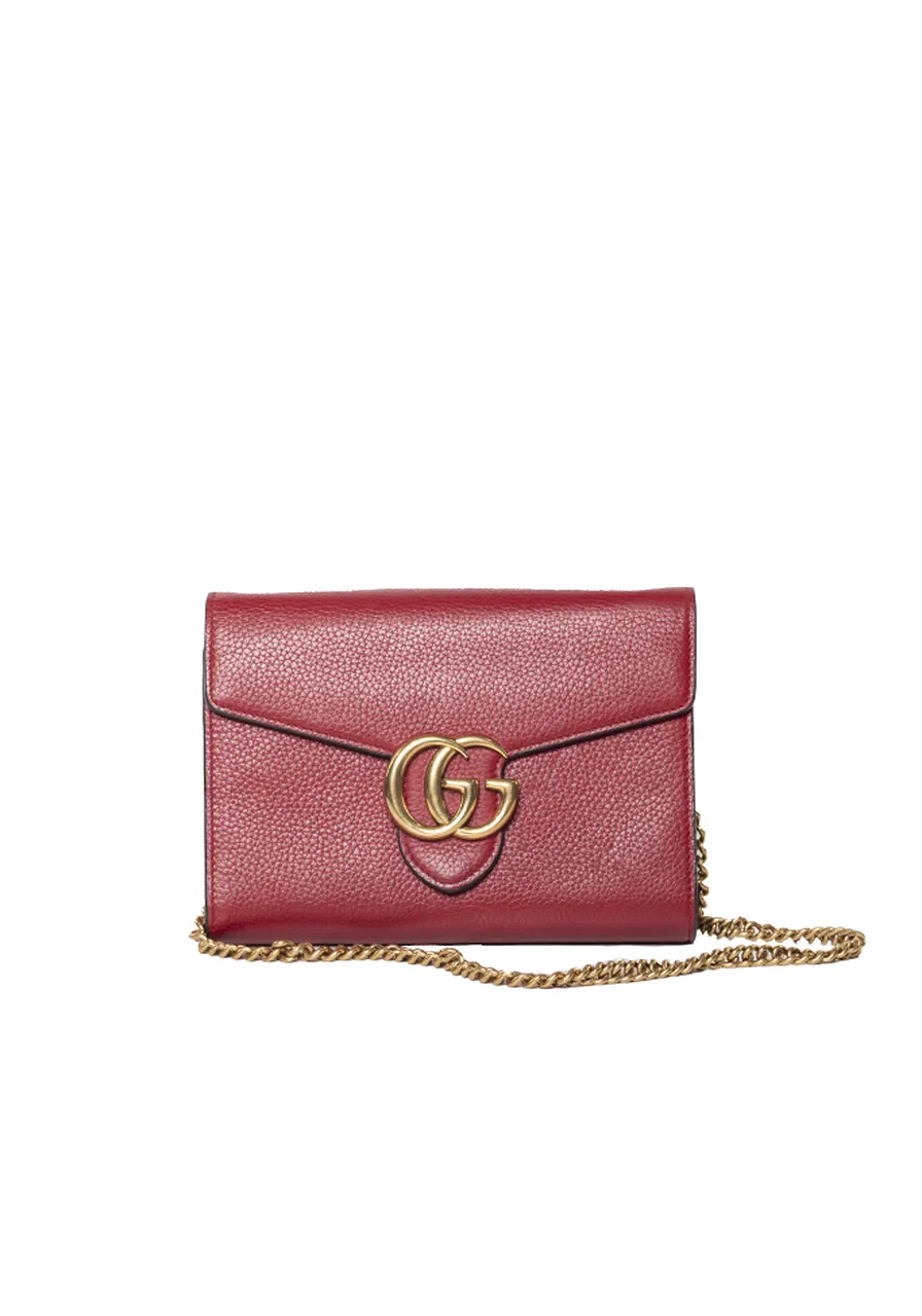 Gucci GG Marmont Wallet On Chain 