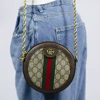 Gucci GG Supreme Ophidia Mini Round  - imagem 2