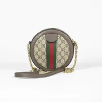Gucci GG Supreme Ophidia Mini Round  - imagem 5