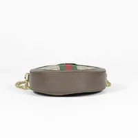 Gucci GG Supreme Ophidia Mini Round  - imagem 7