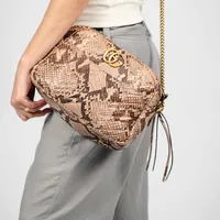 Gucci Marmont Medium Python  - imagem 4