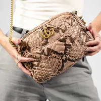 Gucci Marmont Medium Python  - imagem 3