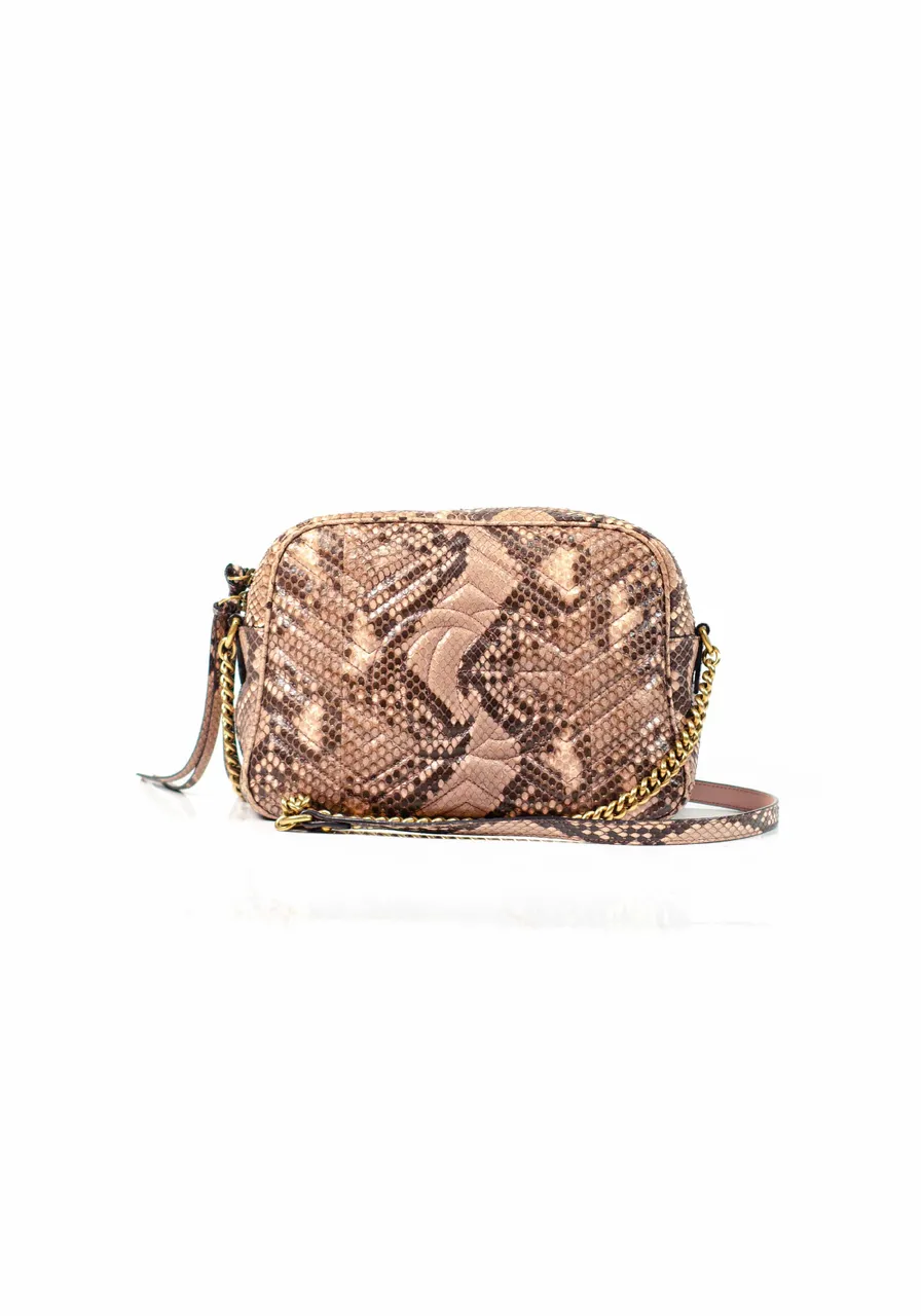 Gucci Marmont Medium Python 
