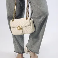 Gucci Marmont Metalessê Off White  - imagem 4